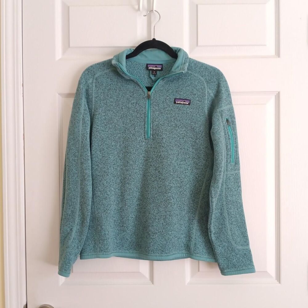 Patagonia Women's Better Sweater 1/4 Zip Fleece Pullover M